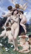William-Adolphe Bouguereau The Return of Spring USA oil painting artist